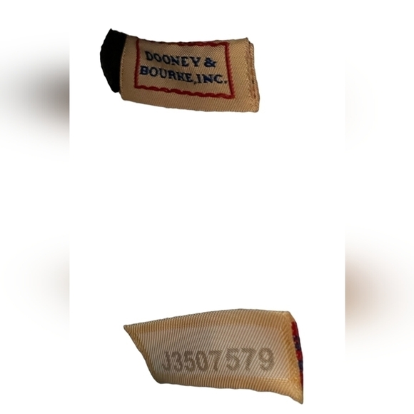 Dooney & Bourke Croco Logo Lock Shoulder Bag & Matching Zippered Pouch EUC - Picture 15 of 16